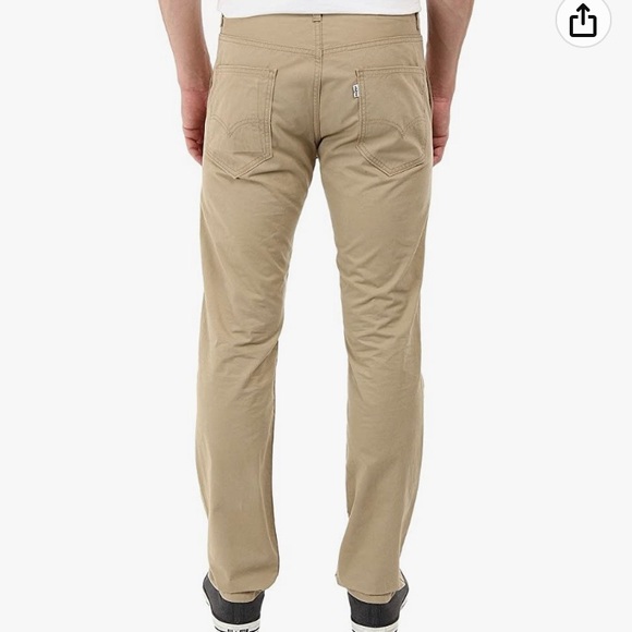 Levi's Men's 511 Slim Fit Hybrid Trouser Pants (light Khaki) - Picture 3 of 11